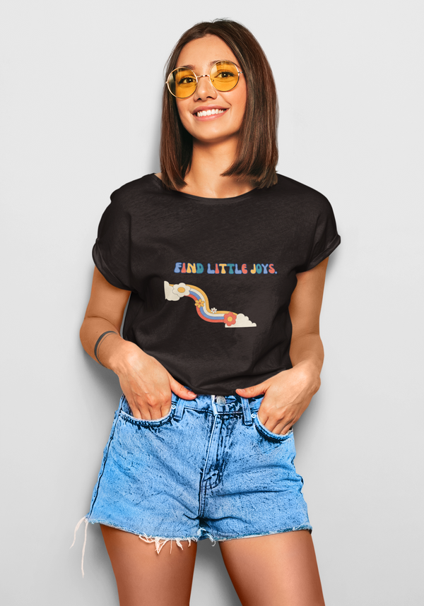 'Find Little Joys.' Women's T-Shirt